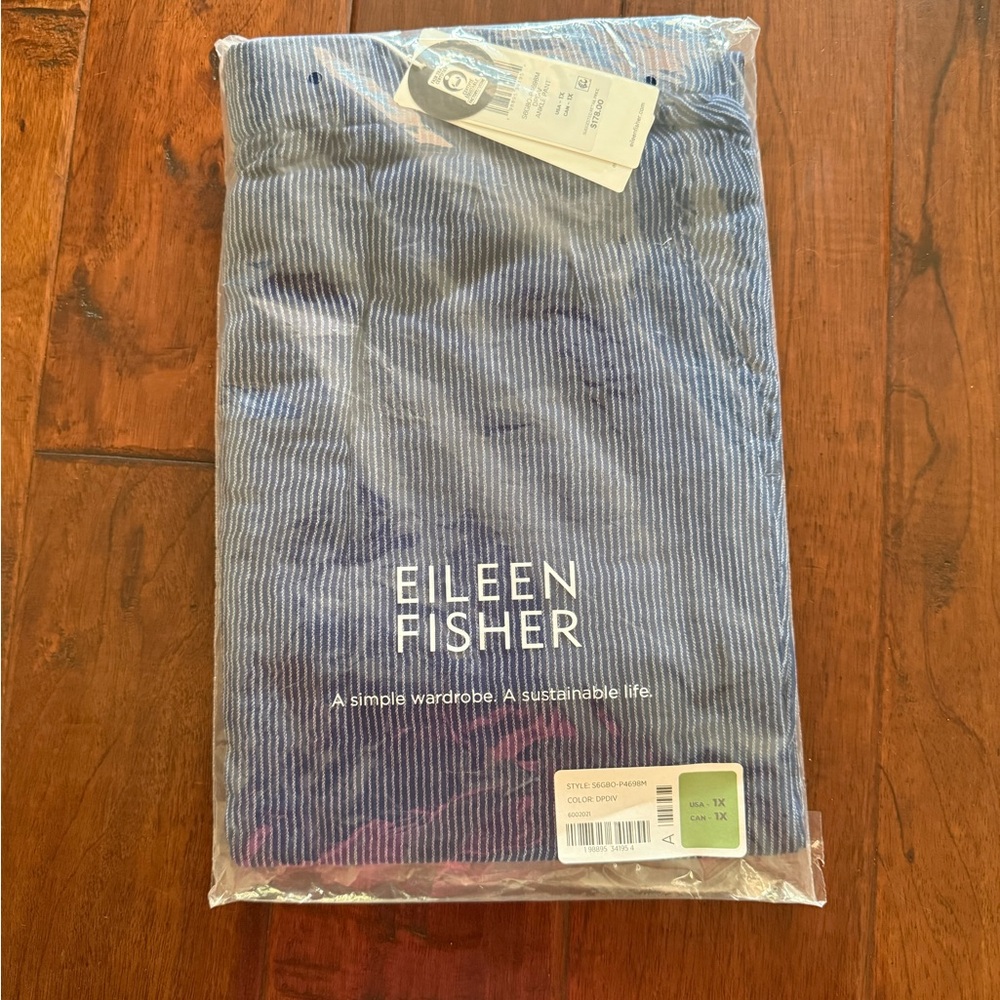 NWT Eileen Fisher Gauze pants. Size 1X - Picture 4 of 4